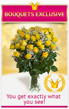 Bouquets Exclusive - You get exactly what you see! 