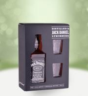 Jack Daniel's Tennessee Whiskey 0,7l + skleničky - Doručení po Praze