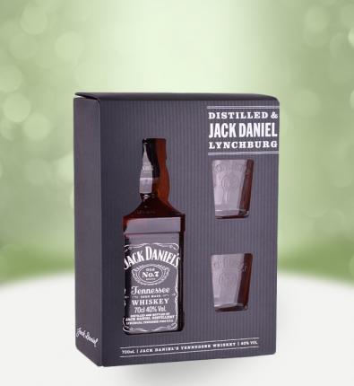 Jack Daniel's Tennessee Whiskey 0,7l + skleničky